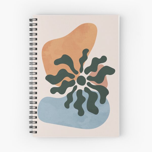 Item preview, Scandinavian Botanical Abstract Shapes Flower designed and sold by technicolorable_art.