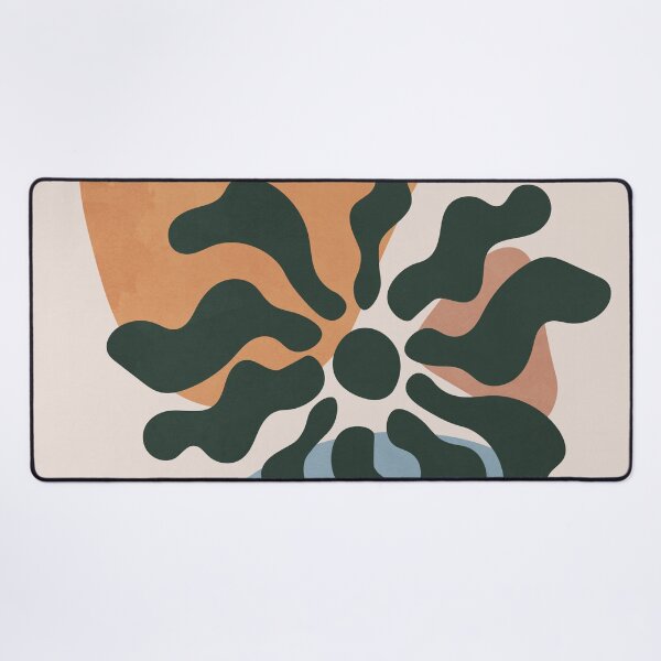 Item preview, Scandinavian Botanical Abstract Shapes Flower designed and sold by technicolorable_art.