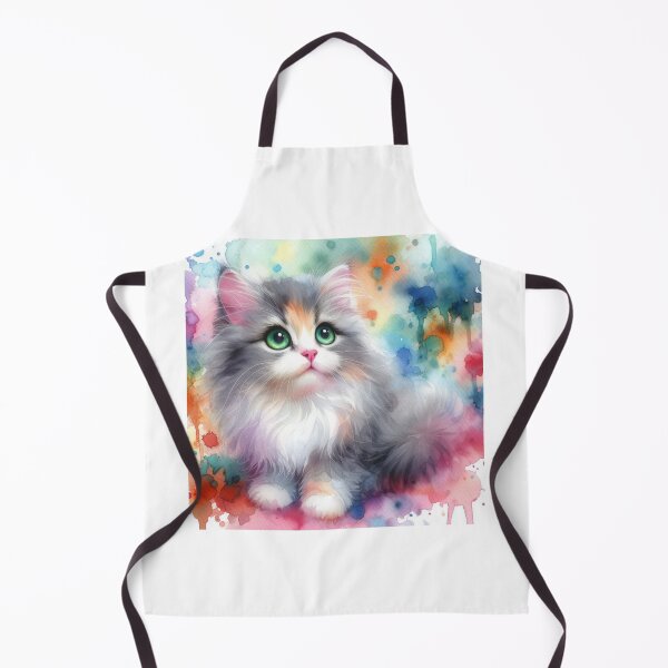 Item preview, “Kitty’s Secret Garden”: Shhh, don’t disturb the floral conspiracies! designed and sold by Dominika Farkašová.