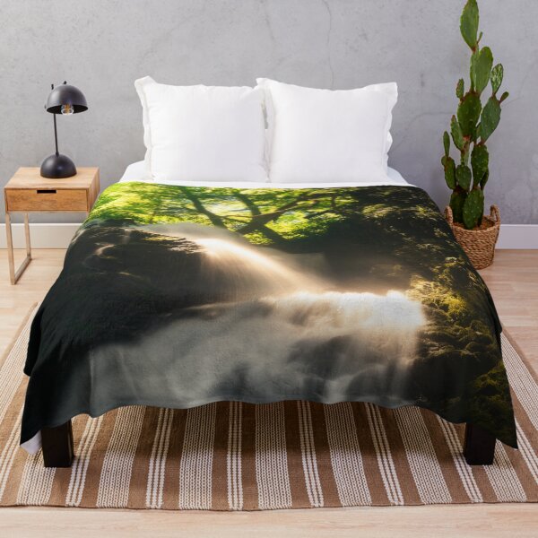 Item preview, Sun shining on a magical waterfall designed and sold by Patrik Lovrin.