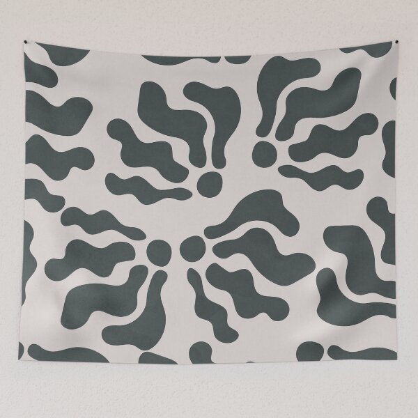 Item preview, Unique Floral Pattern, Minimalist Abstraction 2 designed and sold by technicolorable_art.