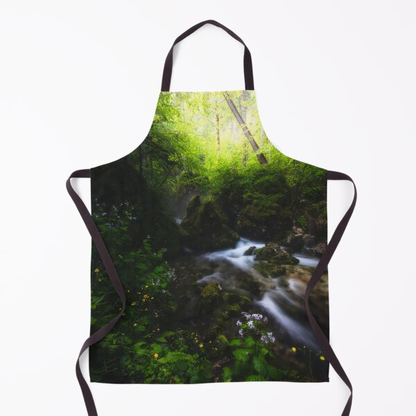 Item preview, Spring flowers in enchanted river forest designed and sold by Patrik Lovrin.
