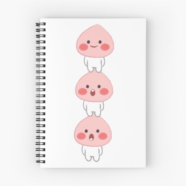 Item preview, cute apeach triplets designed and sold by Smolyay.