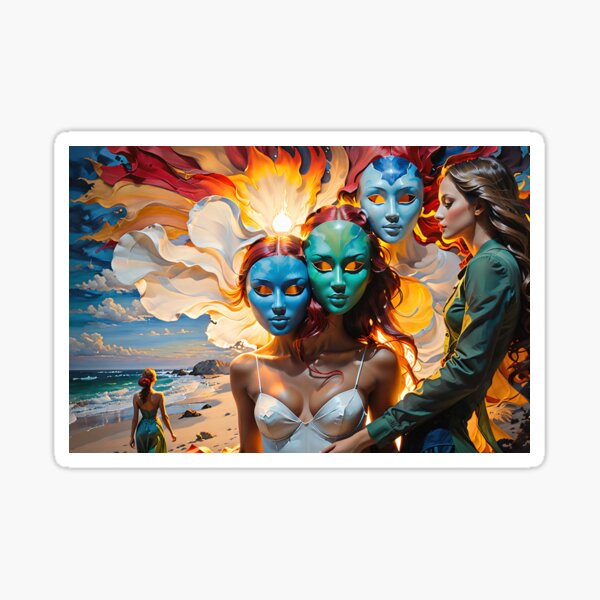 A Journey Through Hidden Emotions Sticker