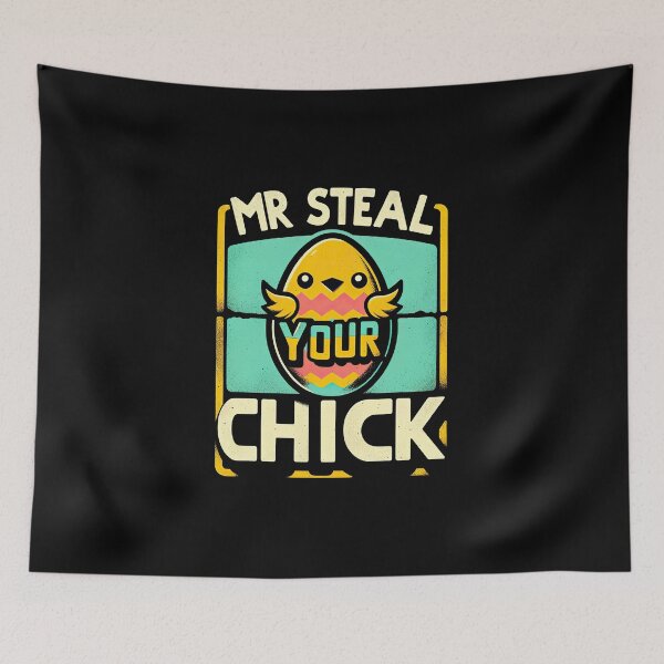 Item preview, Mr Easter Steal Your Chick Funny Spring Humor Boys Toddlers T-Shirt designed and sold by MAPDDesigns.