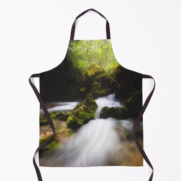 Item preview, Water flowing through enchanted mossy forest designed and sold by Patrik Lovrin.