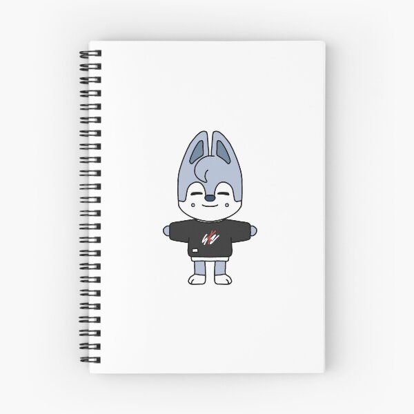 Item preview, Stray Kids - Skzoo Wolfchan [COLORED OUTLINE] designed and sold by itsaiaaa.
