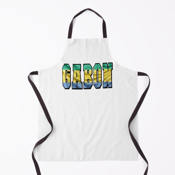 Item preview, Gabon Country Flag Typography designed and sold by TravelWish.