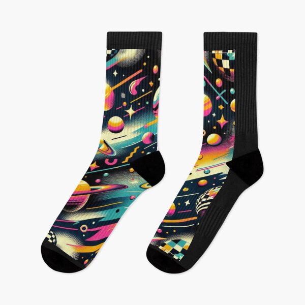 Item preview, space pattern designed and sold by TEEJAMBOREE.