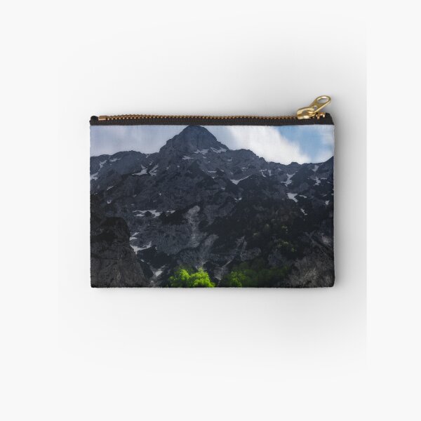 Item preview, Sun lit green forest beneath the mountains designed and sold by Patrik Lovrin.