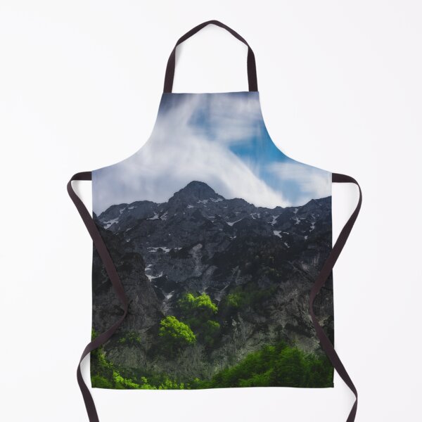 Item preview, Sun lit green forest beneath the mountains designed and sold by Patrik Lovrin.