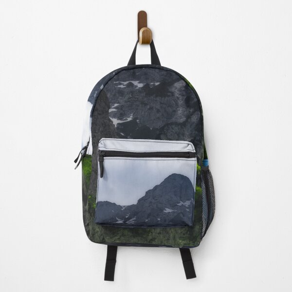 Item preview, Sun lit green forest beneath the mountains designed and sold by Patrik Lovrin.