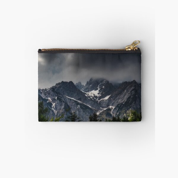 Item preview, Stormy skies above mountains and spring forest designed and sold by Patrik Lovrin.