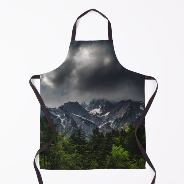 Item preview, Stormy skies above mountains and spring forest designed and sold by Patrik Lovrin.