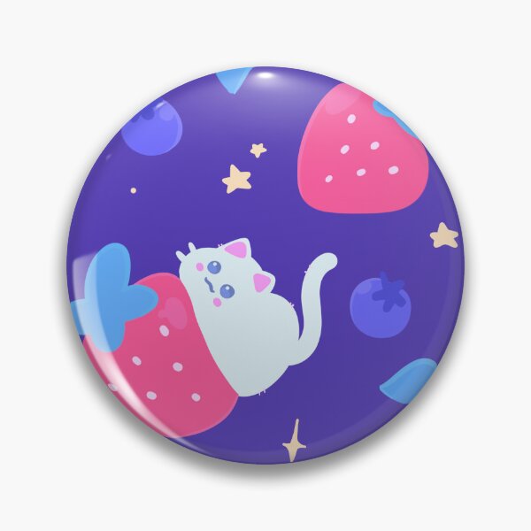 Item preview, Strawberries and Blueberries! designed and sold by sillycattos.