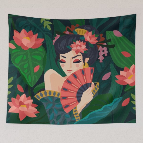 Item preview, Little Geisha designed and sold by ThisandThatbyJo.