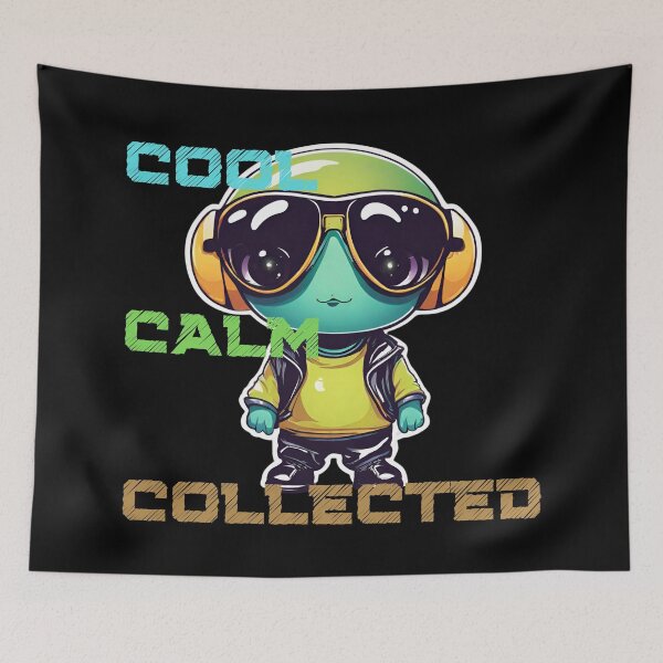 Item preview, Cool Calm Collected Baby Alien designed and sold by CosmicVenture.