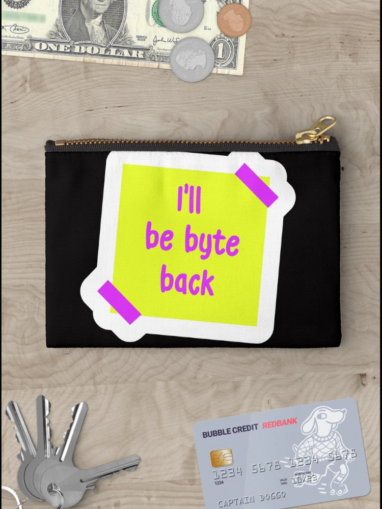 Thumbnail 3 of 4, Zipper Pouch, Coding Queens > Sticky Note Style designed and sold by codingqueens.