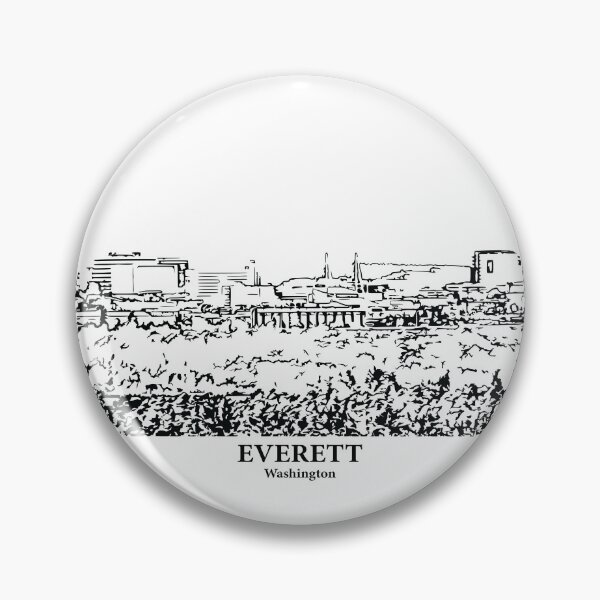 Item preview, Everett - Washington designed and sold by Lakeric Cityscapes.