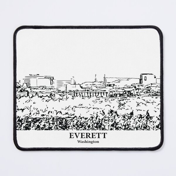 Item preview, Everett - Washington designed and sold by Lakeric Cityscapes.