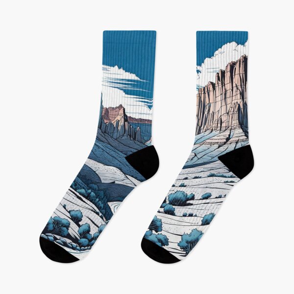 Item preview, Capitol Reef With Road Blue Tones designed and sold by Secondearth.