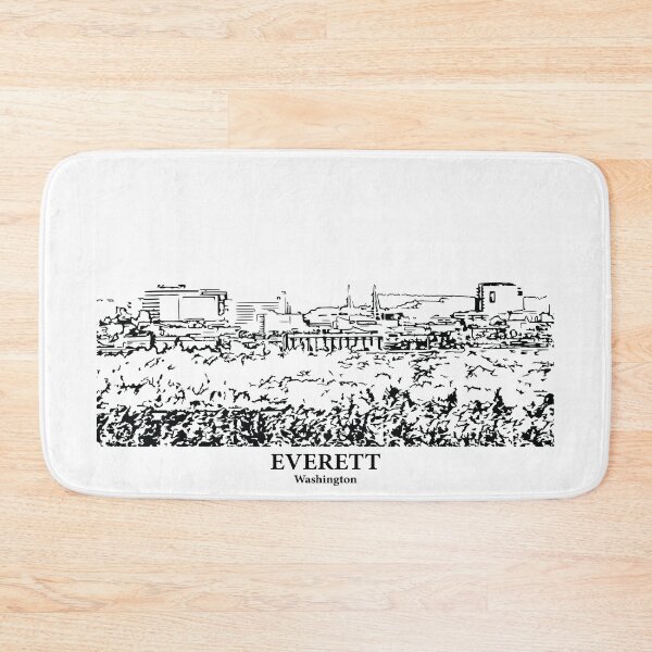 Item preview, Everett - Washington designed and sold by Lakeric Cityscapes.
