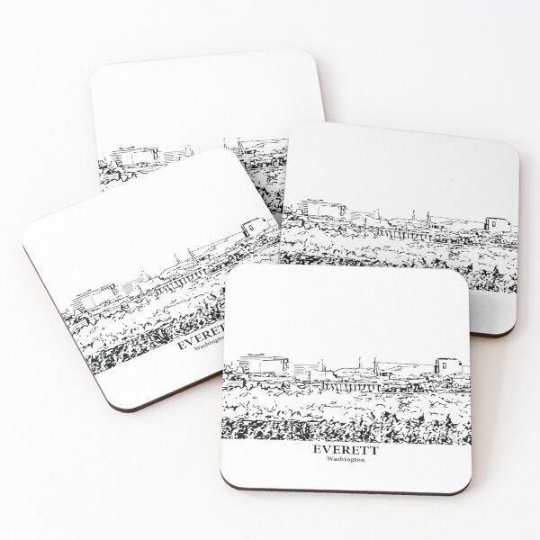 Item preview, Everett - Washington designed and sold by Lakeric Cityscapes.