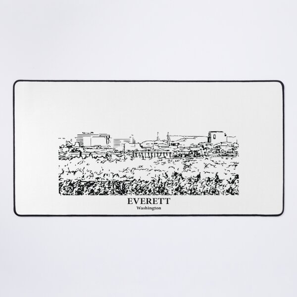Item preview, Everett - Washington designed and sold by Lakeric Cityscapes.