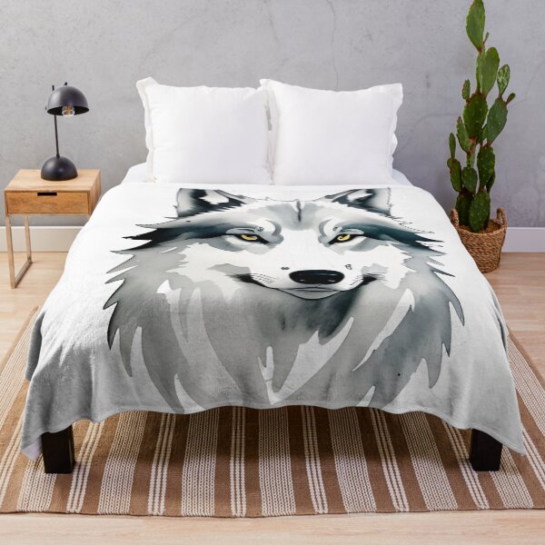 Aperçu de l'œuvre Loup blanc créée et vendue par fulldreams.