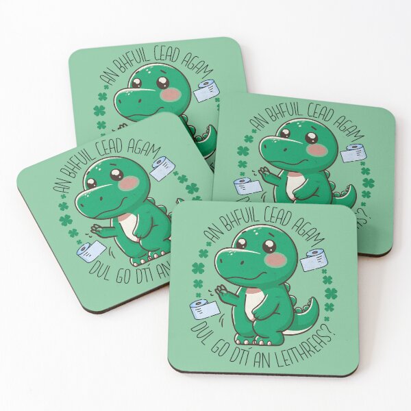 Item preview, Irish Dino Asks To Go To The Toilet designed and sold by Sir Meow Meow.