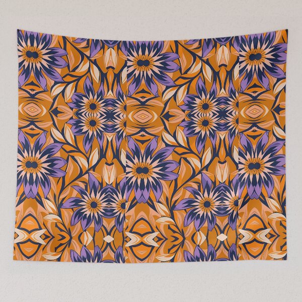 Item preview, Lavender and caramel floral design  designed and sold by M0A0.