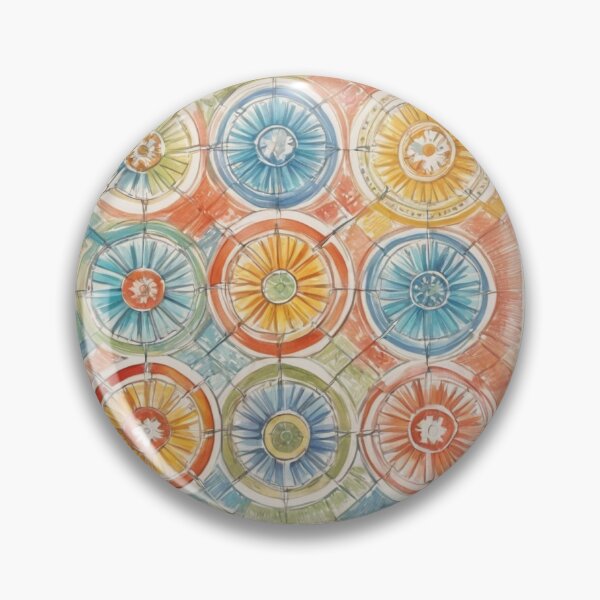 Item preview, Kaleidoscopic Rosettes designed and sold by Pipe7.