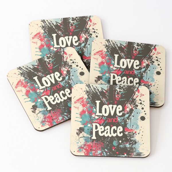 Item preview, Love and Peace Graffiti designed and sold by FrostyFrisby.