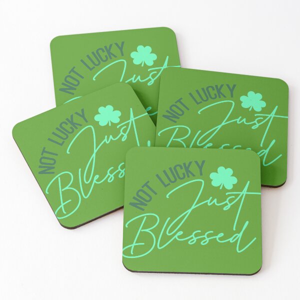 Item preview, Not Lucky Just Blessed ,Lucky Shamrock,St Patricks Day designed and sold by BotunPeony.