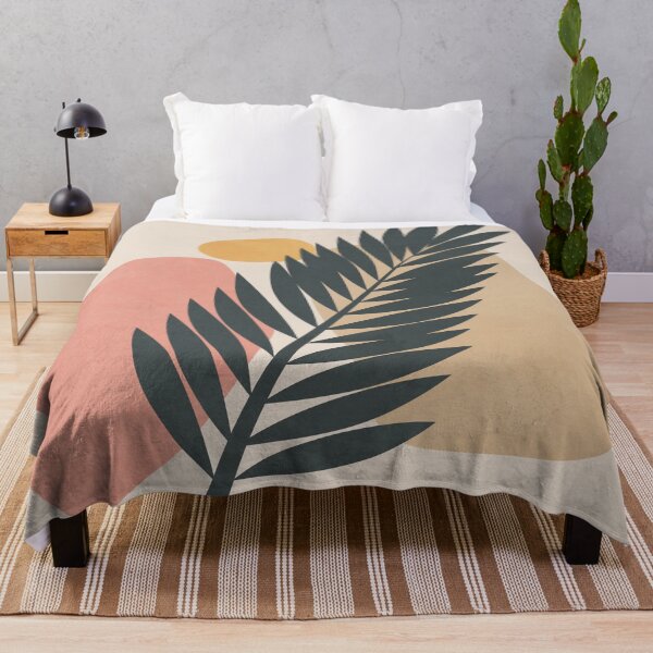 Item preview, Abstract Tropical Palm Leaf designed and sold by technicolorable_art.