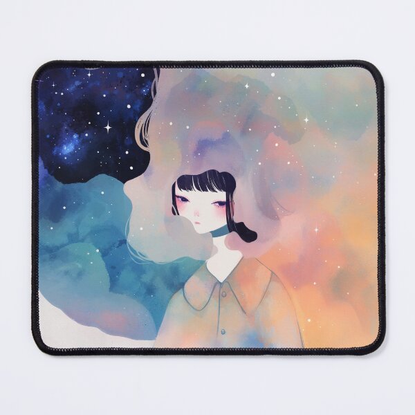 Item preview, The Girl inside Stardust Sky designed and sold by ArtGentle.