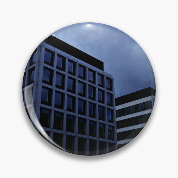 Item preview, Large Tall Buildings on a Dark Blue Cloudy Sky designed and sold by pyzap.