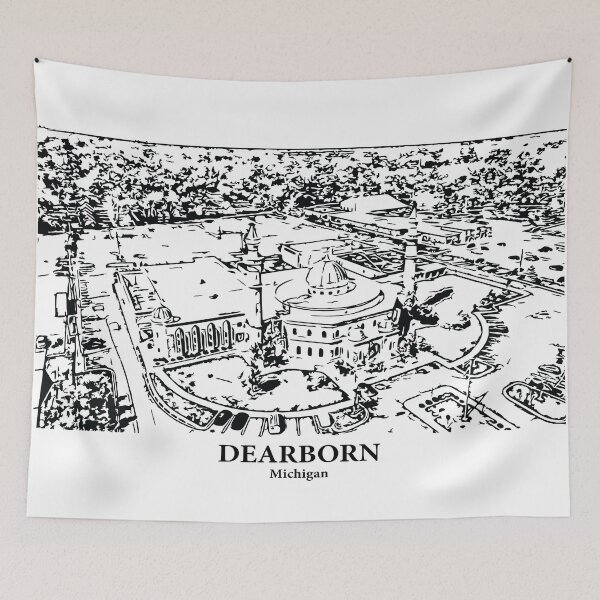 Item preview, Dearborn - Michigan designed and sold by Lakeric Cityscapes.