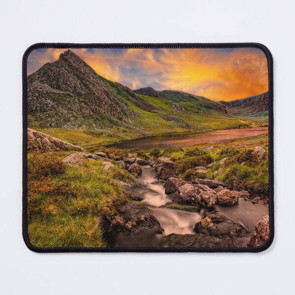 Item preview, Ogwen Lake and Tryfan Snowdonia Sunset designed and sold by AJEvans.