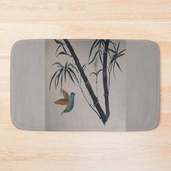 Item preview, "L'oiseau et les bambous" (= the bird and the bamboos) designed and sold by Isa-Isarielle.