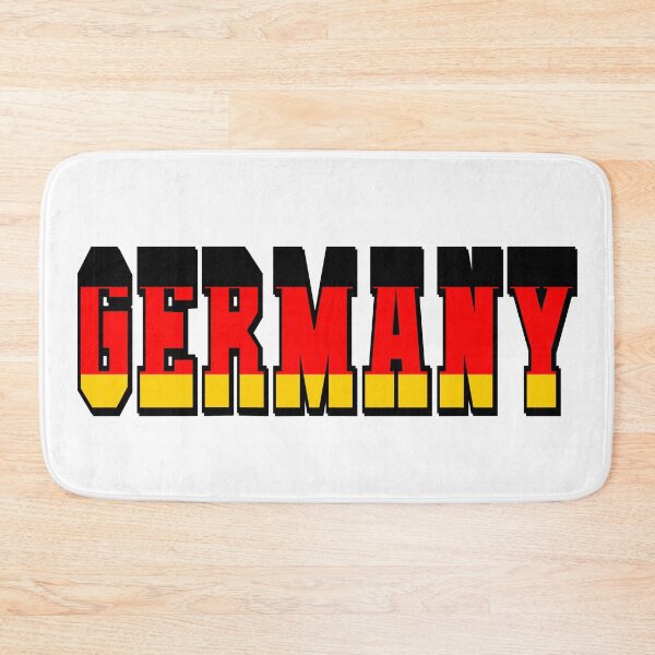 Artikelvorschau, Typografie der deutschen Landesflagge entworfen und verkauft von TravelWish.