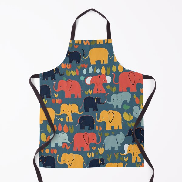 Item preview, Happy little elephants designed and sold by artworkpro2024.