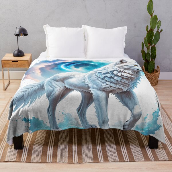 Item preview, Fantasy wolf emerging from clouds designed and sold by PragmaticP.