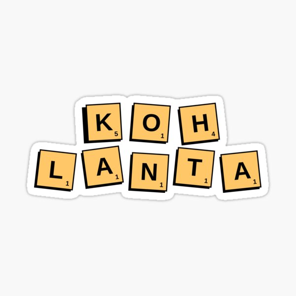 Item preview, Koh Lanta Scrabble designed and sold by Baitiao.