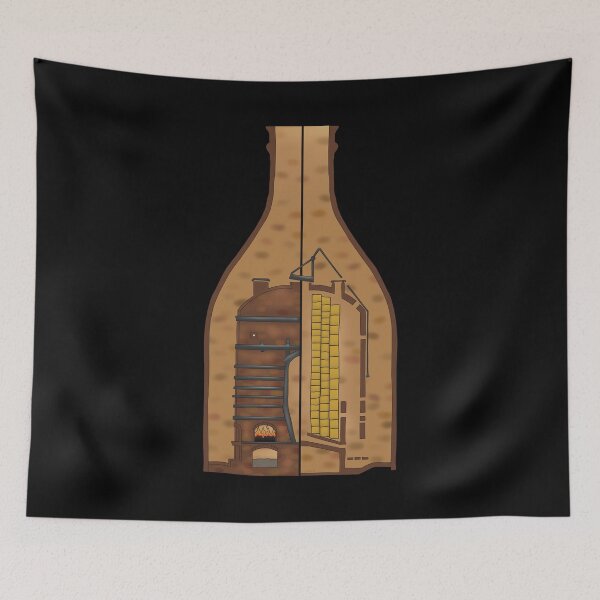 Item preview, Anatomy Of A Bottle Kiln designed and sold by MadeByGeeClowes.