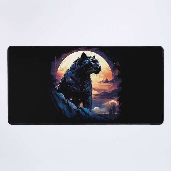 Item preview, Dark Panther On The Moon designed and sold by ValueOfArt.