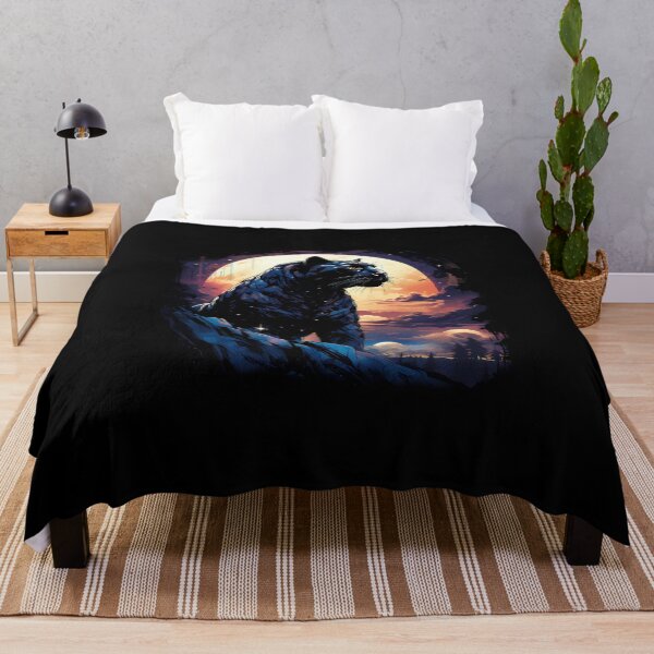 Item preview, Dark Panther On The Moon designed and sold by ValueOfArt.