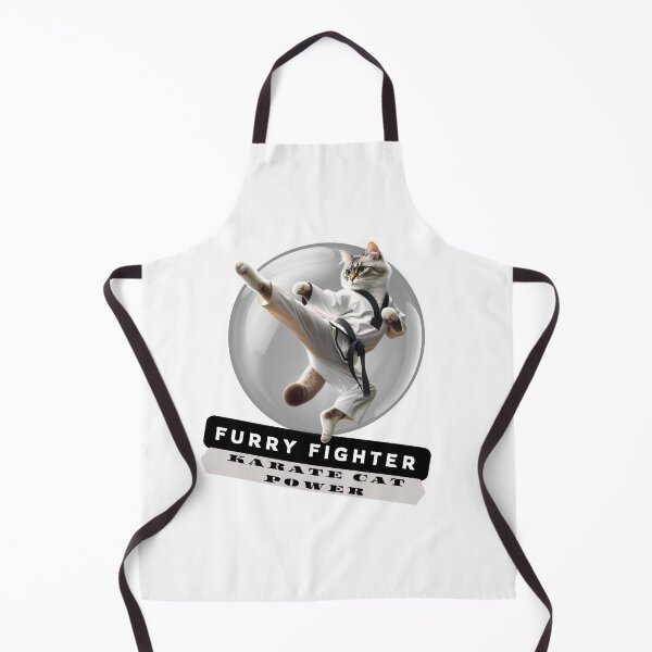 Item preview, Furry Fighter: Karate Cat Power designed and sold by Hungry-Murphy.