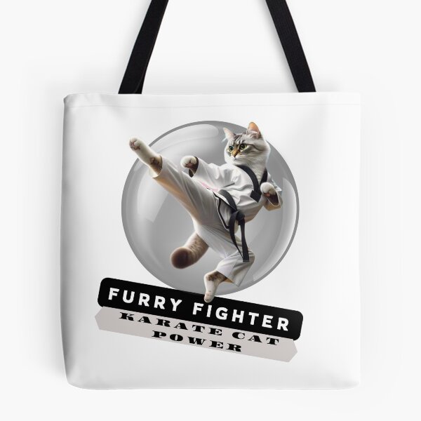 Item preview, Furry Fighter: Karate Cat Power designed and sold by Hungry-Murphy.