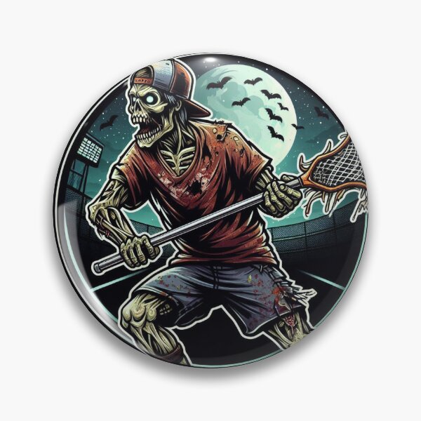 Item preview, Zombie Lacrosse designed and sold by SportsMomsRock.